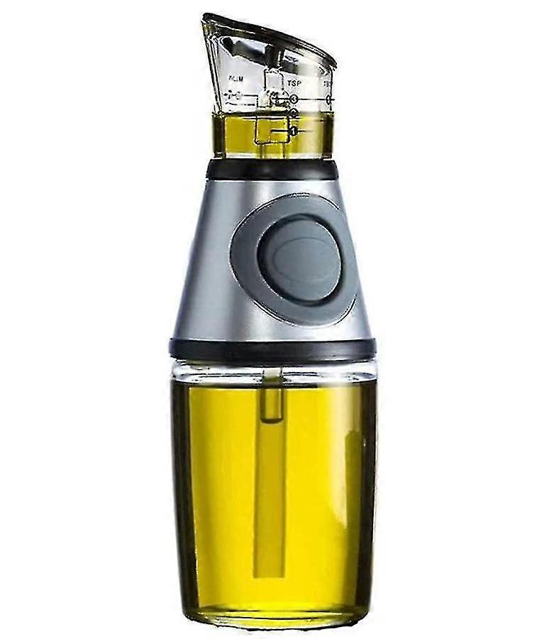 Kitchen Scale Controllable Metering Oil Bottle Push-type Oil Can