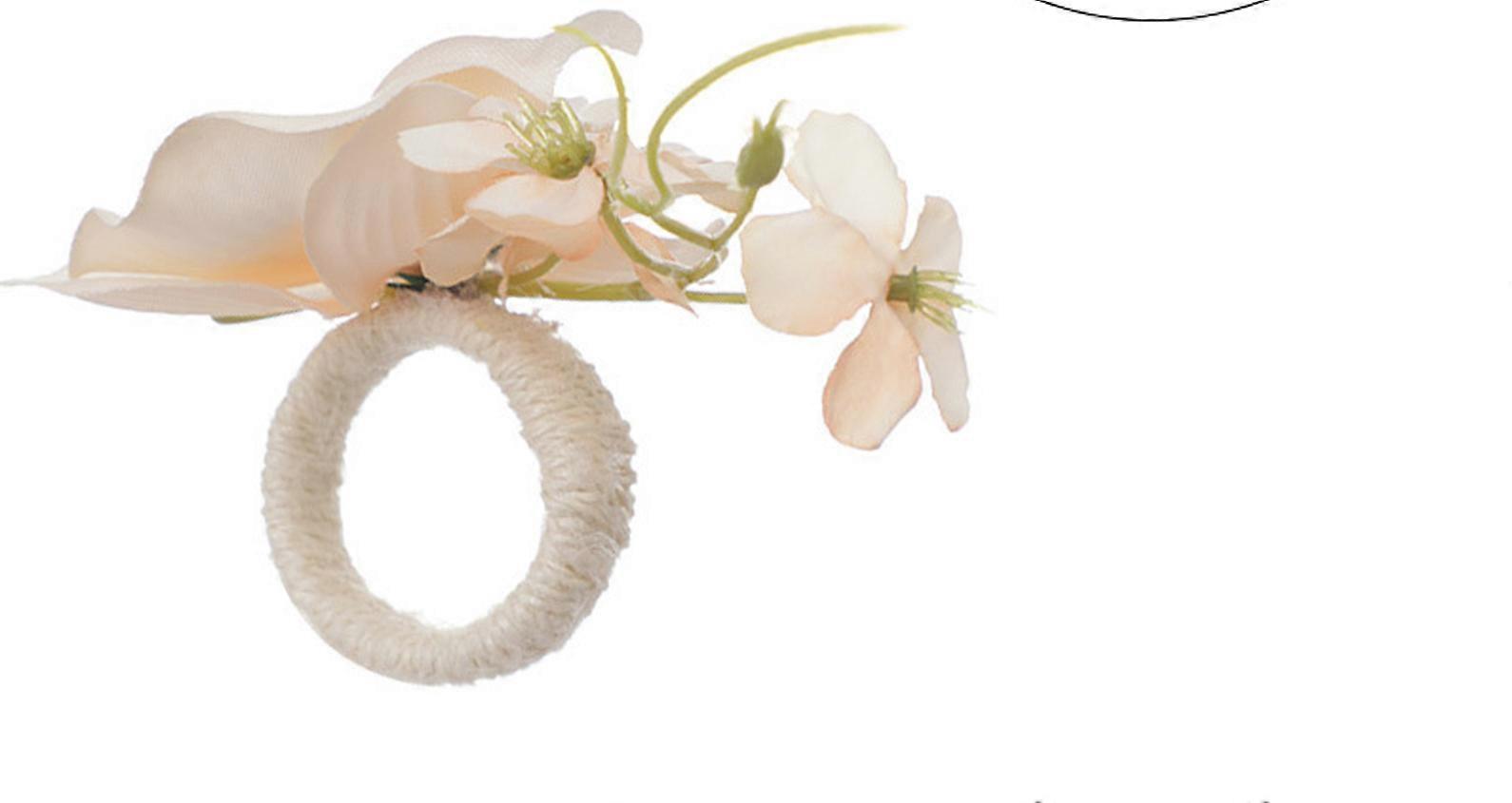 Napkin Rings - Artificial Orchid