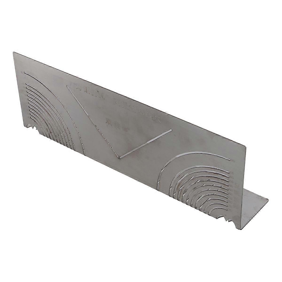 Precision Flex Angle & Arc Marking Tool, Adjustable Linear Arc Dual-Purpose Scriber, Square Steel Pipe Bend Tool