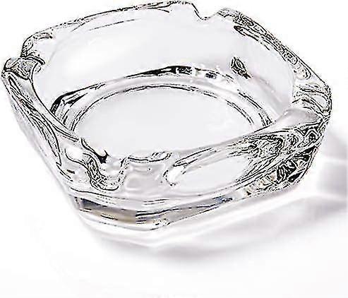 منفضة سجائر زجاجية ، منافض سجائر منزلية للسجائر ، منفضة سجائر خارجية للأعشاب الضارة ، منافض سجائر باردة السيجار منفضة سجائر لطيفة مربع Transpare أفضل واحد جيد