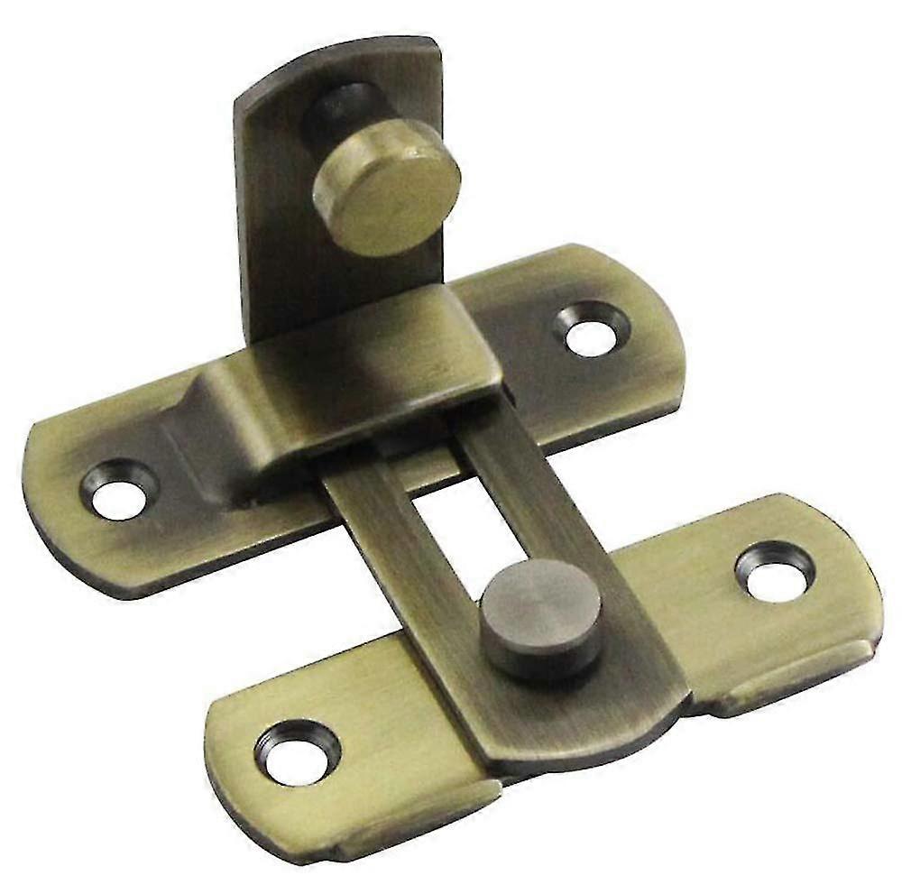 90 Degree Flip Door Lock Bolt Cam Lock Barn Door Right Angle Lock Buckle Curved Door Lock Special