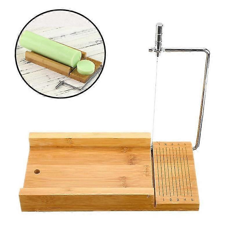 Cake Candle Chocolate Food Wooden Soap Cutter Cutting Tool