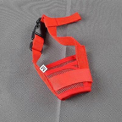 Adjustable Anti Barking Pet Dog Muzzle For Small Large Dogs Mask Muzzles Stop Biting Barking Nylon Straps Pet Dog AccessoriesPet Leashes
