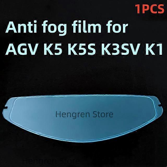 Anti Fog Film for AGV K5 K5S K5-S K3SV K3-SV K1 Helmets Visor Anti-Fog Sticker Patch Full Face Motorcycle Helmet Accessories