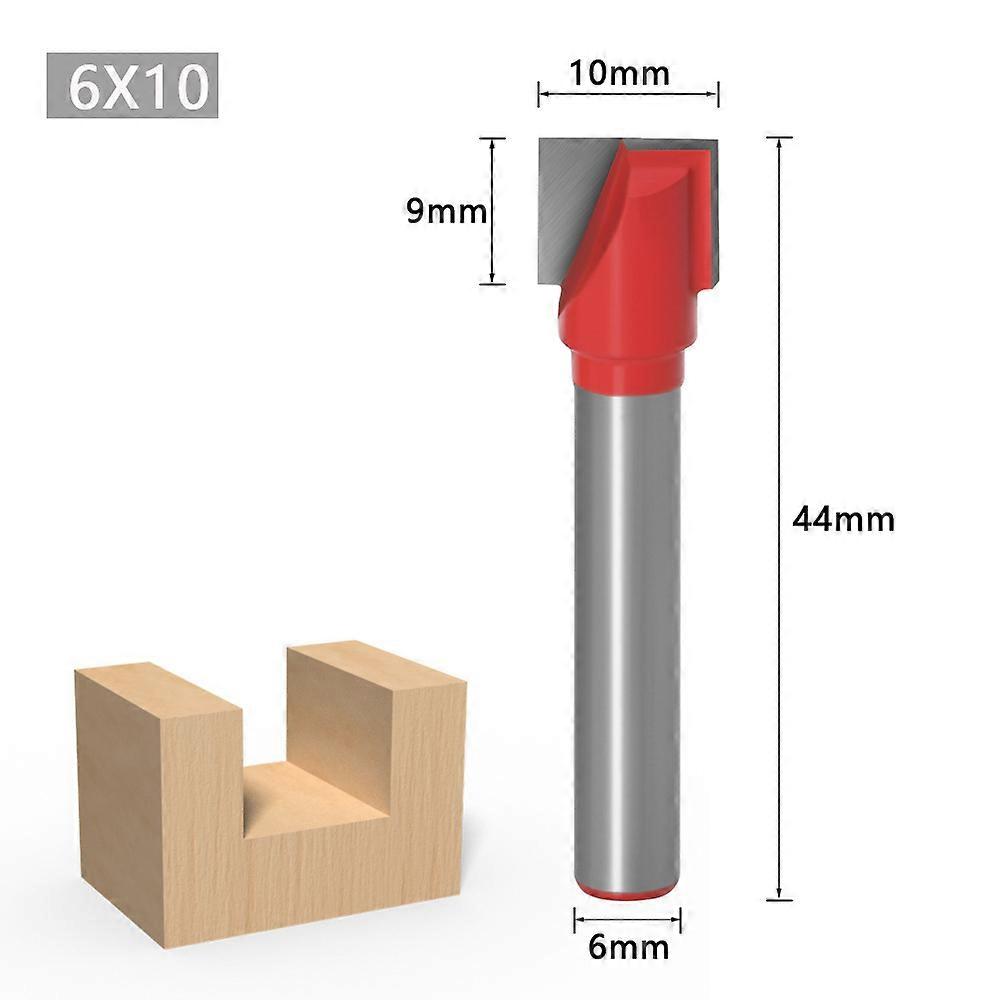 2A 68mm Shank Cleaning Bottom Engraving Router Bit Woodworking Tool Solid Carbide Wood Milling Cutter End Mill 10222832mm