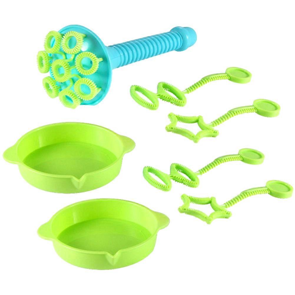 1 Set Funny Blowing Bubble Tool Jumbo Giant Blowing Bubble Tool Stylish Bubble Maker Toys for Kids Outdoor (Without Bubble Water)