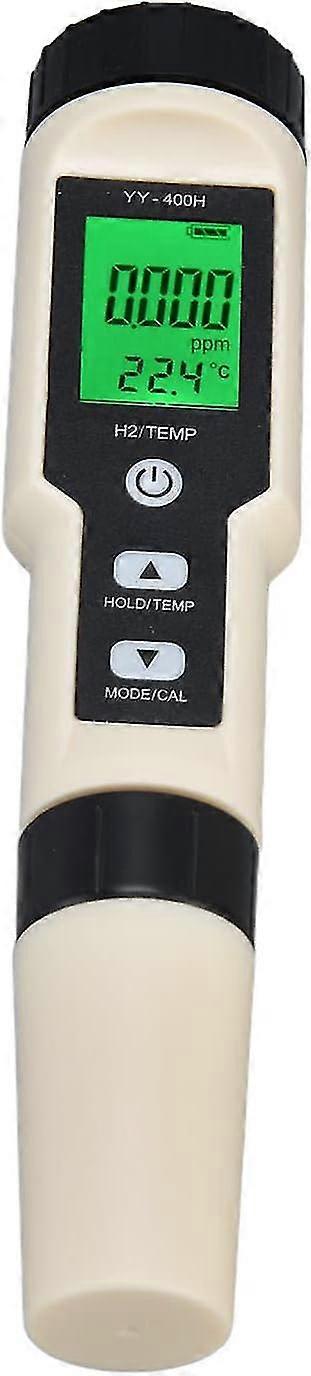 Hydrogen Test Pen Water Quality Tester High Sensitivity Backlit Lcd Design Digital Hydrogen Meter For Aquariums Gardening Laboratories Swimming Pools 