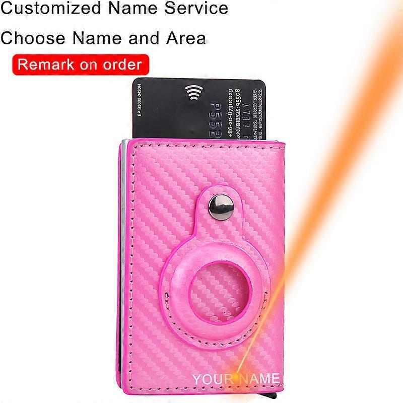 2022 Rfid For AirTag Men Wallets Money Bags Anti PU Leather Card Holder Wallet For Apple Air Tag Male Purses Smart Cover Case
