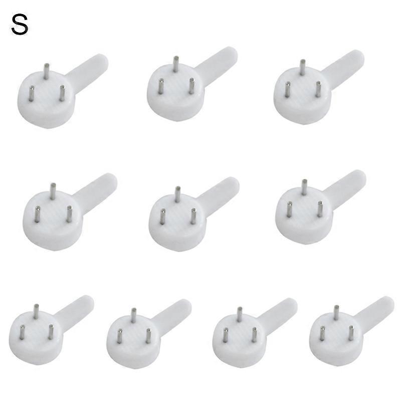 10Pcs Mini Powerful Tracelss Wall Mounted Hanging Nail Hooks Removable Hanger