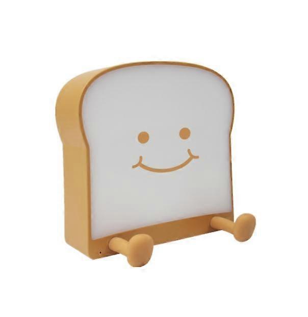 Toast Bread LED Food Night lamp with Rechargeable
