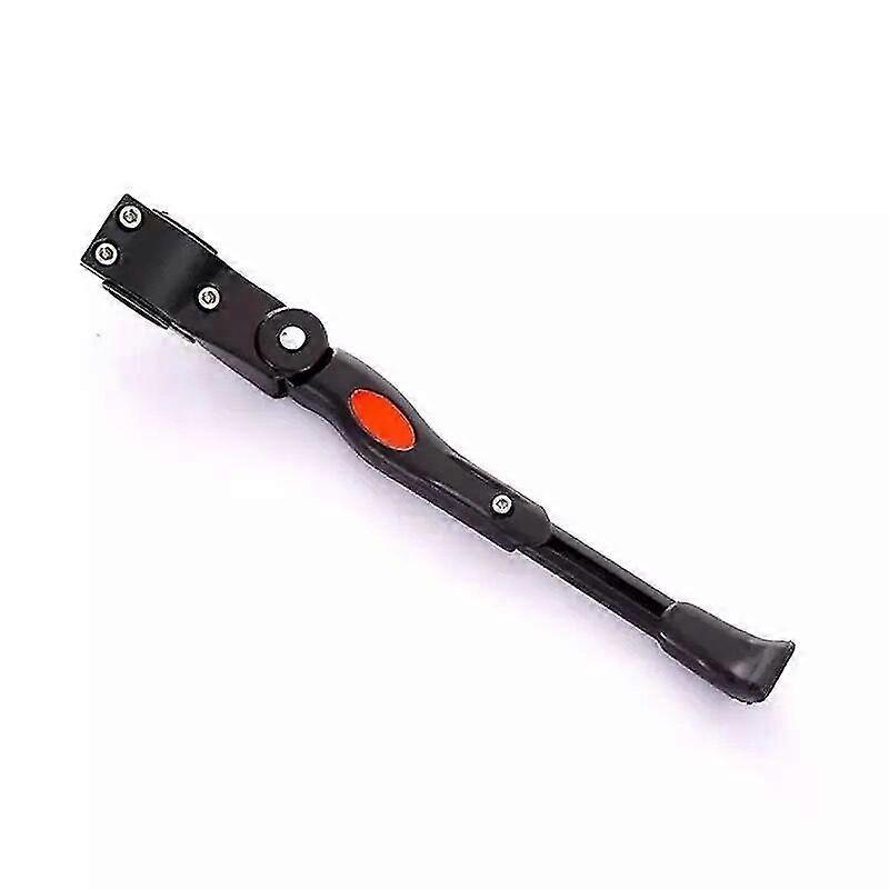 Bicycle Kickstand Aluminium Adjustable Bicycle Backrest Holder (1pc, Black)
