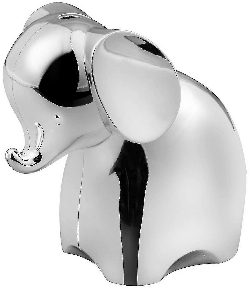 Caja de dinero elefante Orton oeste - plata