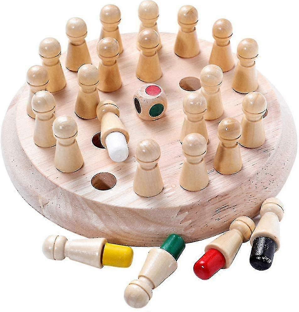 Children's Party Game Wooden Memory Match Stick Chess Game Fun Block