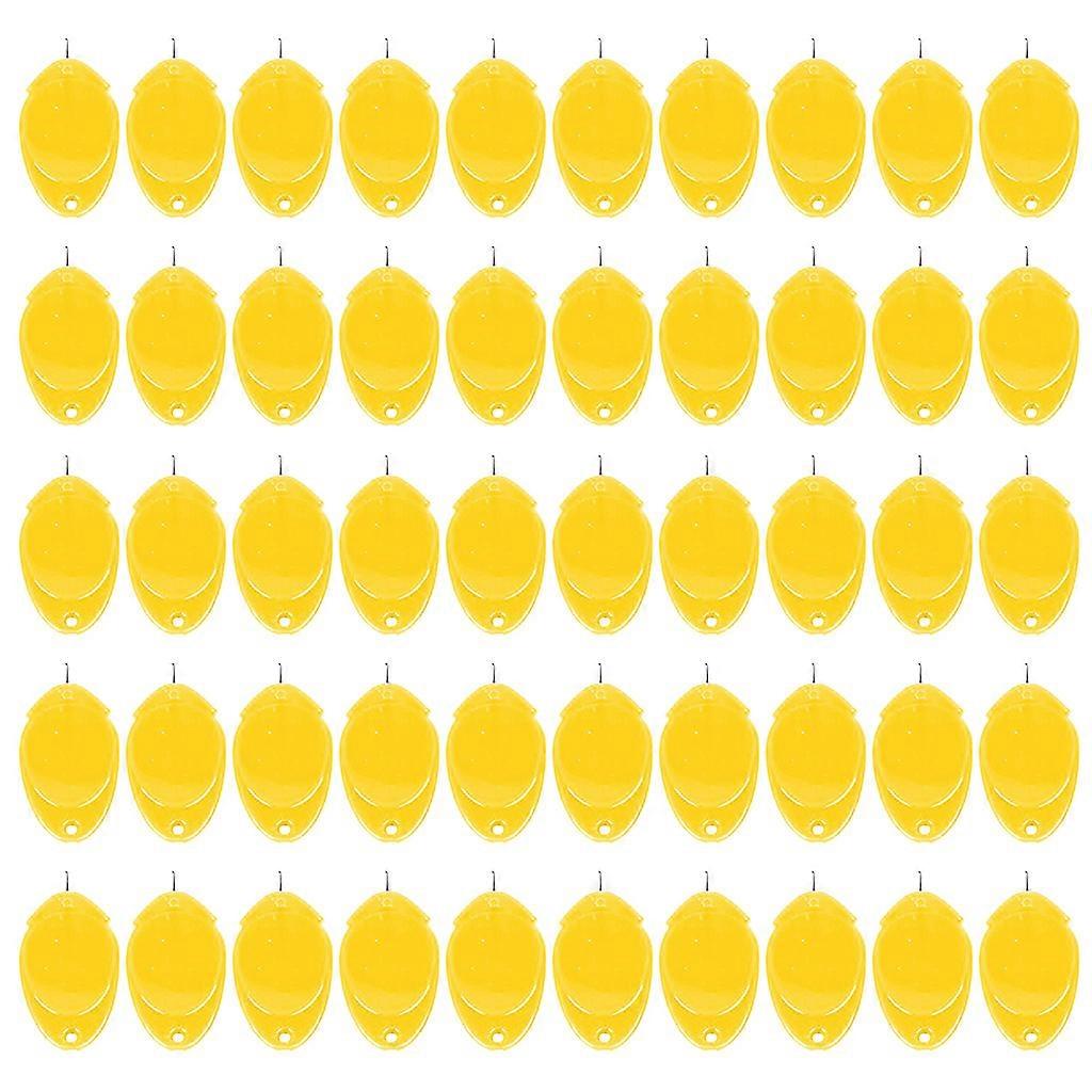 50pcs Needle Threader for Hand Sewing Plastic Wire Loop DIY Simple Thumb Hand Machine Crafting Tool