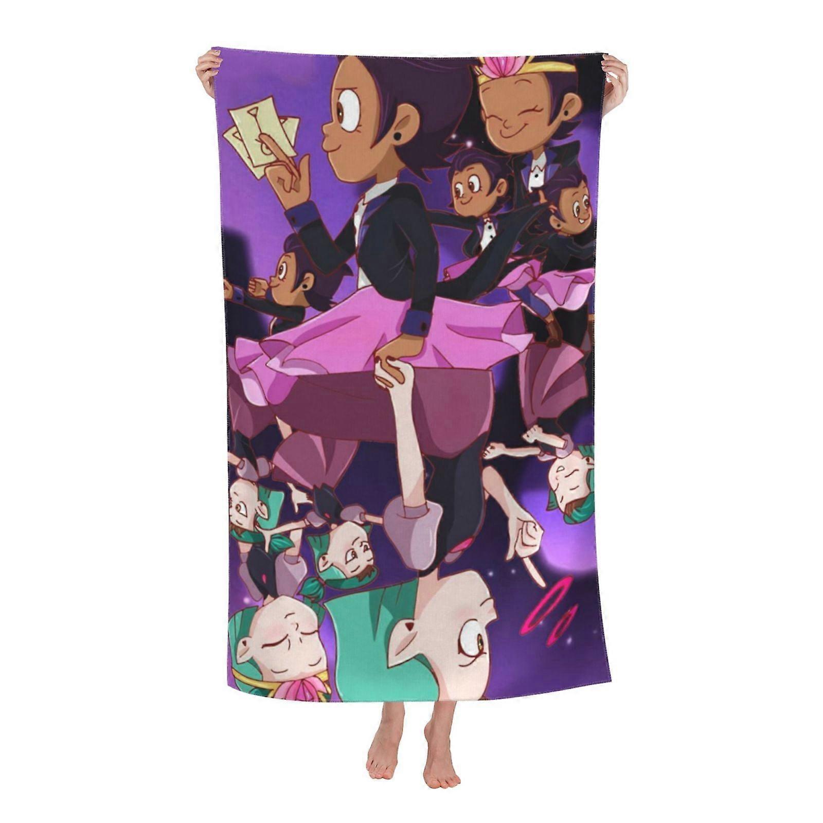 i353Animation Die Eule Badetuch 1xYJ4002