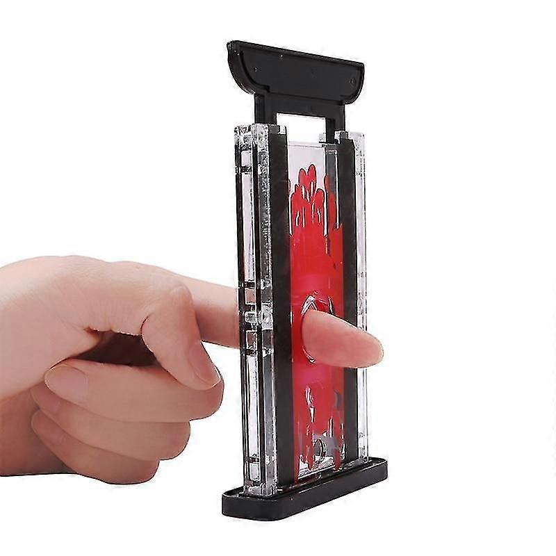 Magic Props Tricks Kids Finger Cutter Chopper Guillotine Magic Finger Hay