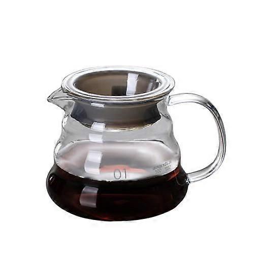 Durable material design, hand washed glass coffee pot, cloud pot, filter cup, filter, shared pot cover, printable logo