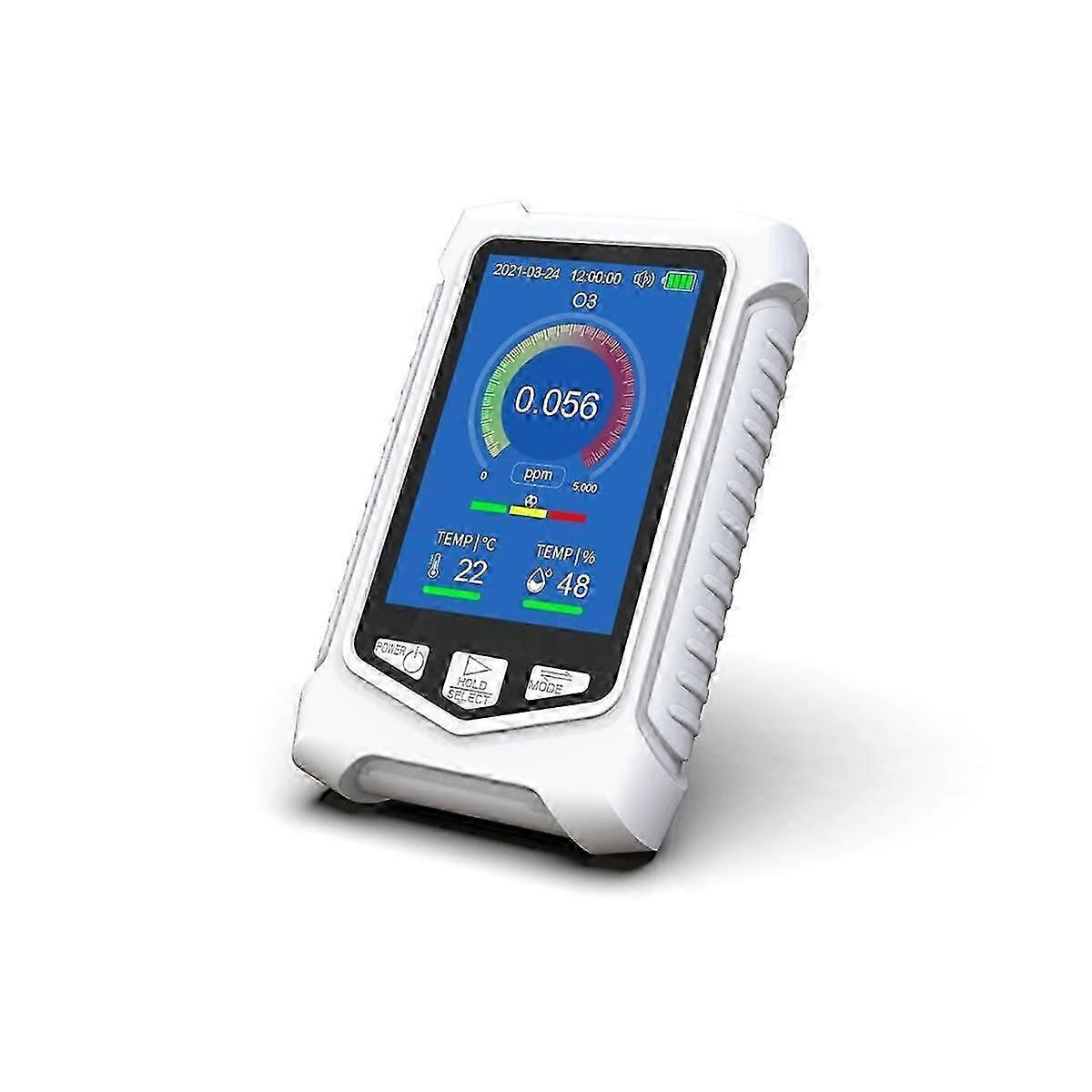 Luchtkwaliteitsmonitor, 3,5 inch TFT multifunctionele O3-luchtkwaliteitsmonitor geschikt voor luchtkwaliteitstemperatuur