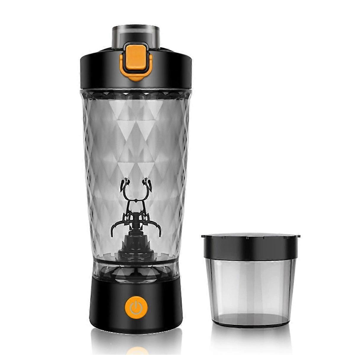 Electric Protein Bottle - Automatic Mixer for Gym & Outdoor, Milk Coffee Blender Kettle,Shake Bottl