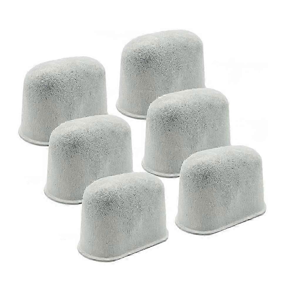 6Pcs for Replacement Water Filter Coffee Machine Compatible with - Activated Carbon Water Filter -ZY