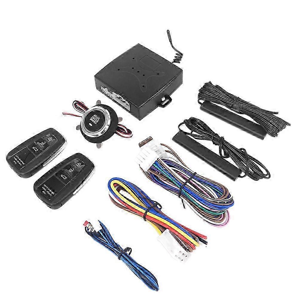 12V Car One-Key Start System Keyless Entry Remote Control Pre-Cooling and Pre-Heating PKE Engine St