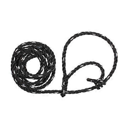 Sullivan Supply, Inc. Poly Rope Cattle Halter Black/White, 1 Count