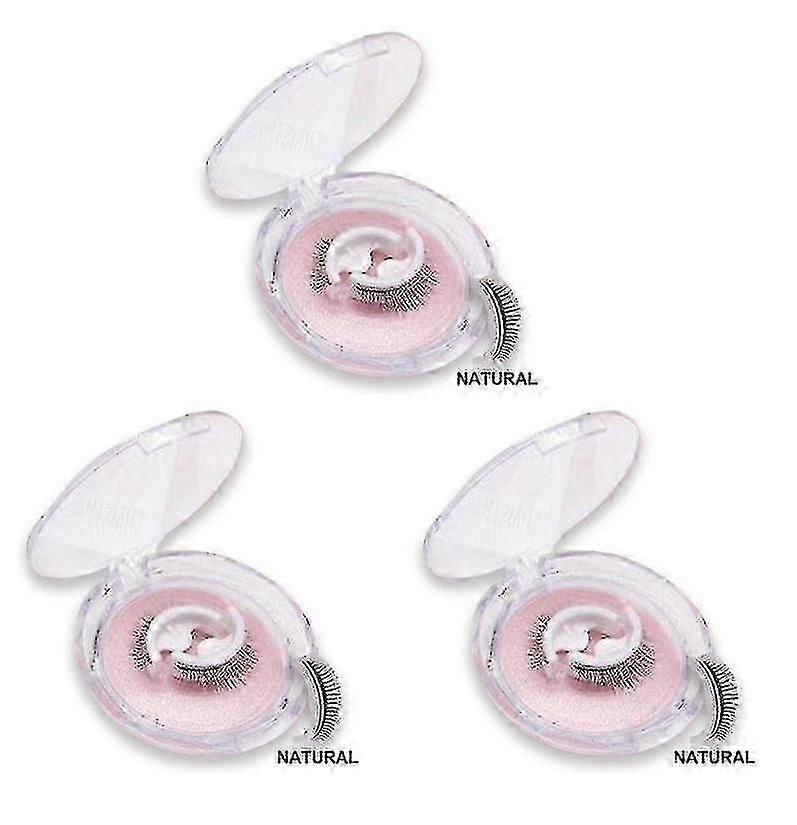 Self-adhesive False Eyelashes Thick Slender Natural Eyelashes Glue-free Quick Paste Graft