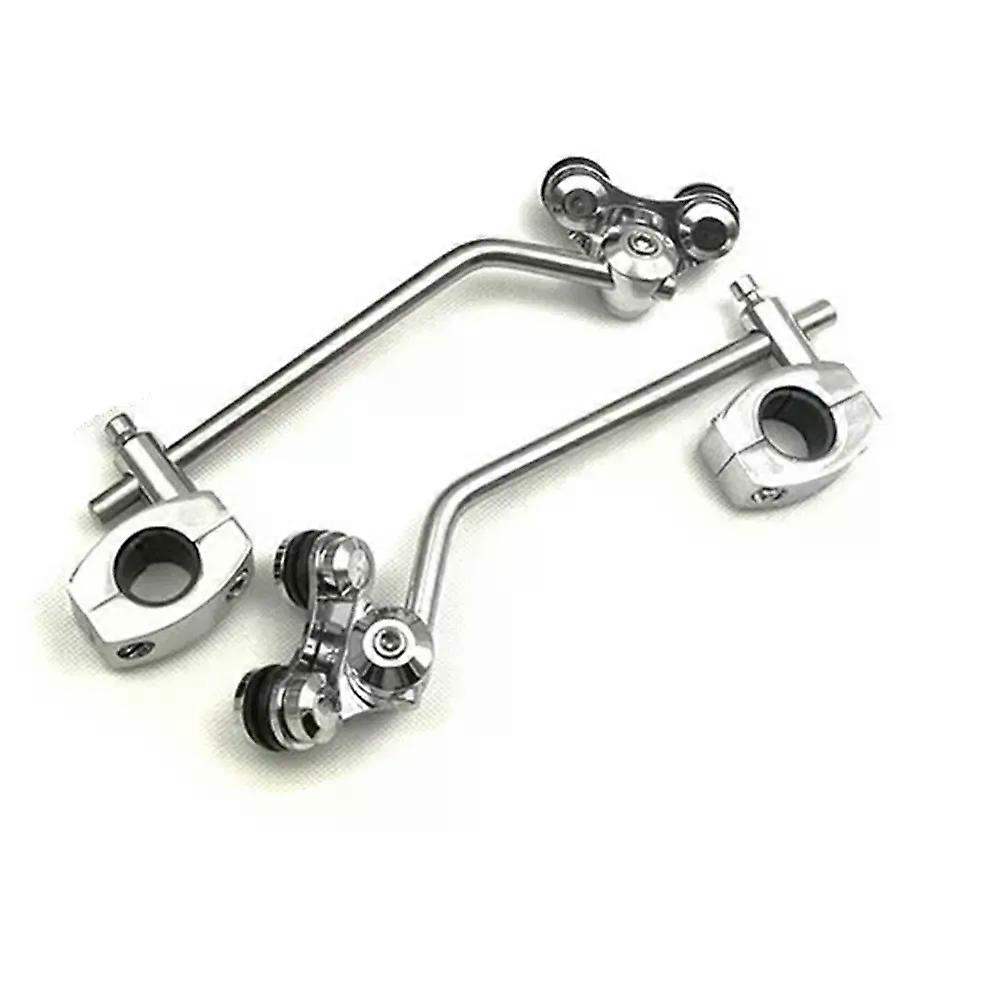 Universal Motorcycle Windscreen Bracket 7/8" 22mm / 1" 25mm Standard Handlebar Windshield Mount stand Clamp frame support Holder MAXP