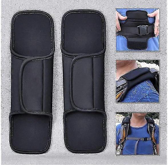 1pair Anti-slip Padded Cushion For Shoulder Strap Sling Bag Sports Waist Backpack