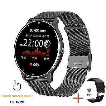 Smart Watch Bluetooth Fitness Tracker with Heart Rate Blood Oxygen Monitor, Sleep Monitor Waterproof