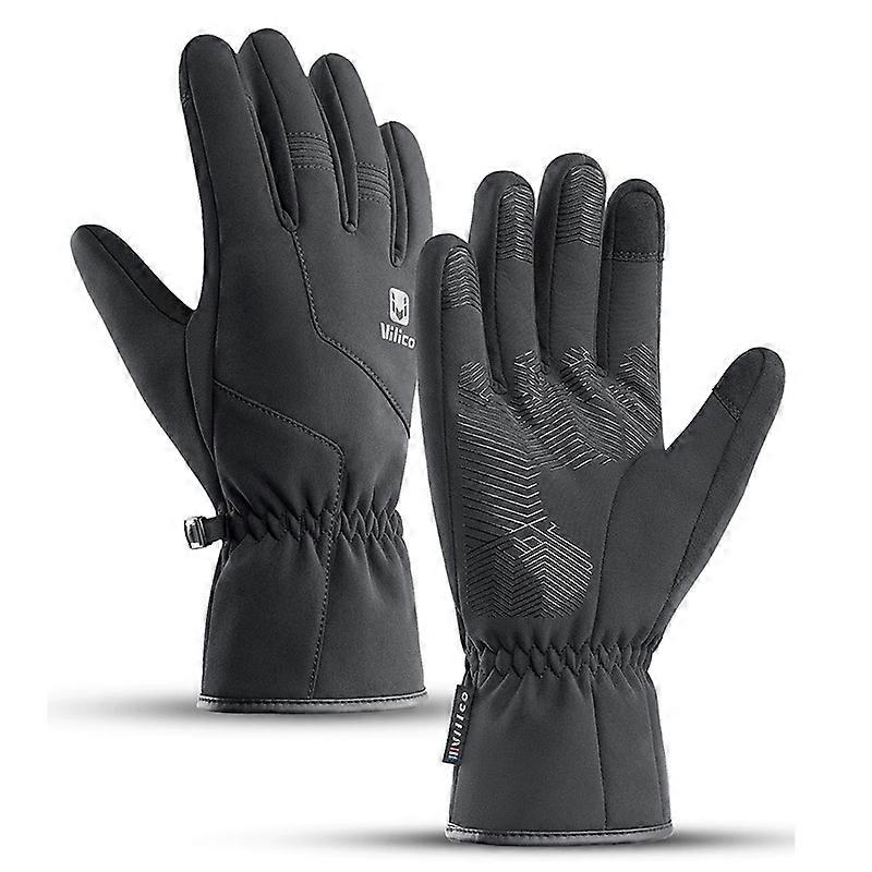VILICO A0101 One Pair Windproof Gloves Finger Touch Screen Function Hand Protector