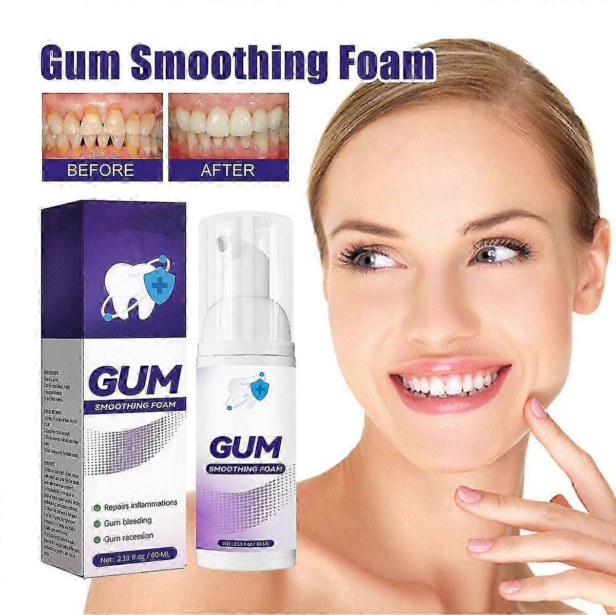 high qualityWhitening Toothpaste Foam,Whitening Toothpaste, Ultra-fine Mousse Foam Deeply Cleaning Gums, Stain Removal, Easy to Use