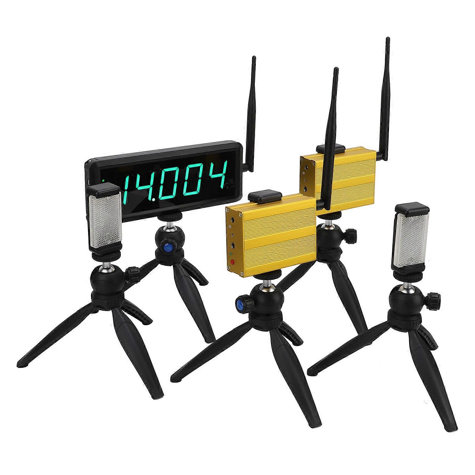 Wireless Laser Timer GX5D 5-Digit Digital Display 1500mAh Battery