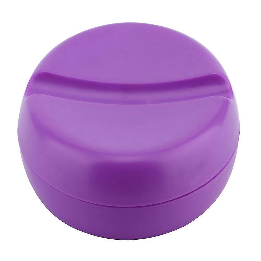 Multi-Function Magnetic Pin Holder 10x7x3cm DIY Sewing Tool Purple