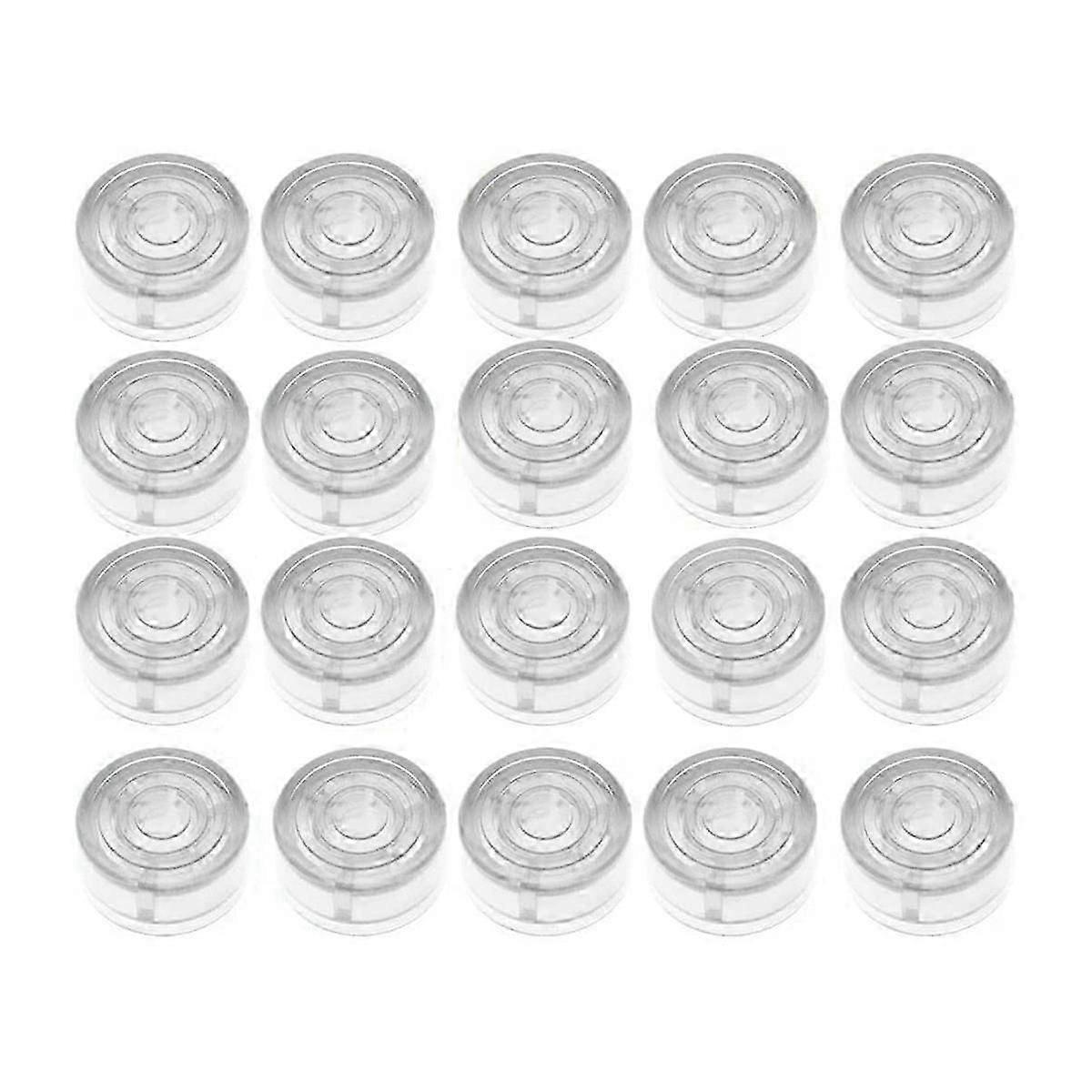 20PCS/Set Ποδοδιακόπτης εφέ κιθάρας Toppers Foot Nail CAP Cap προστασίας για Guitar Effect Pedal Protection Cap jn