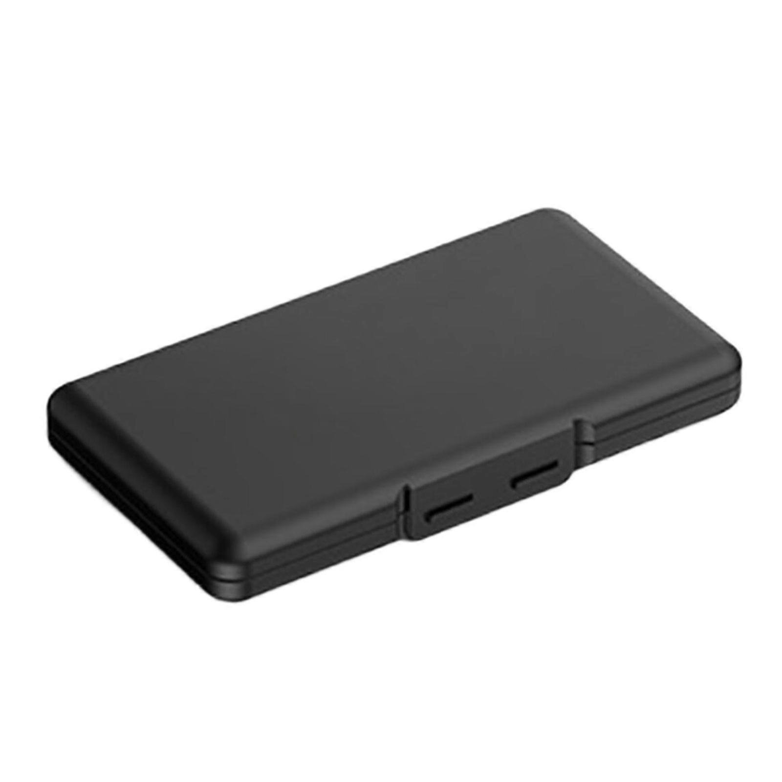 M.2 Solid Disk Storage Box Solid Hard Drive Case Accommodates 4 Drives Shockproof And splash-proof Frame  Black