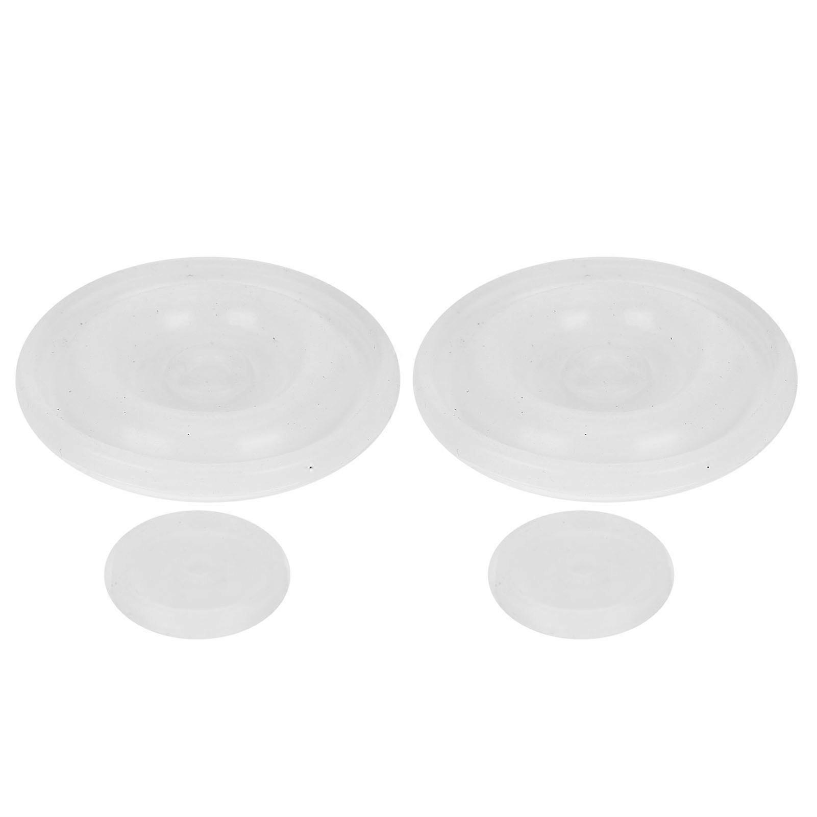 Rubber Cow Milking Pulsator Diaphragms 4pcs, Compatible Spare Parts for Cow Milking Machine, Durable Replacement Components