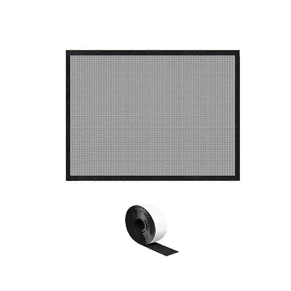 Krbová obrazovka Mesh Cover PVC Krbová krytka Odolná proti domácím mazlíčkům s háčky a bezpečnostním krytem krbu comp