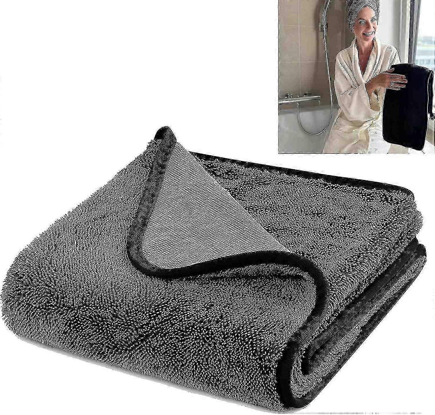 Shower Cubicle Cloth For Removing Water In The Shower And Bath, Shiny Bath Xxl Drying Cloth, Quick D