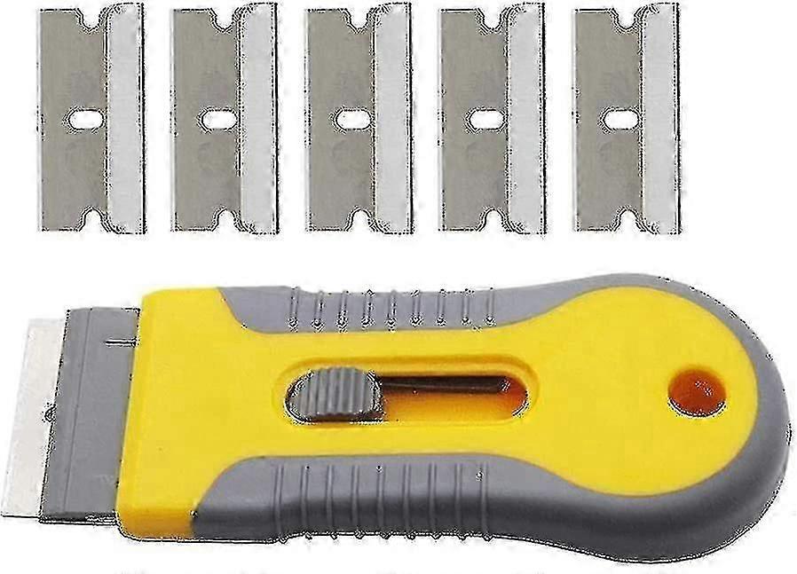 Glass Scraper Tile Paint Ceramic Mini Wallpaper Razor Scraper Plastic Handle