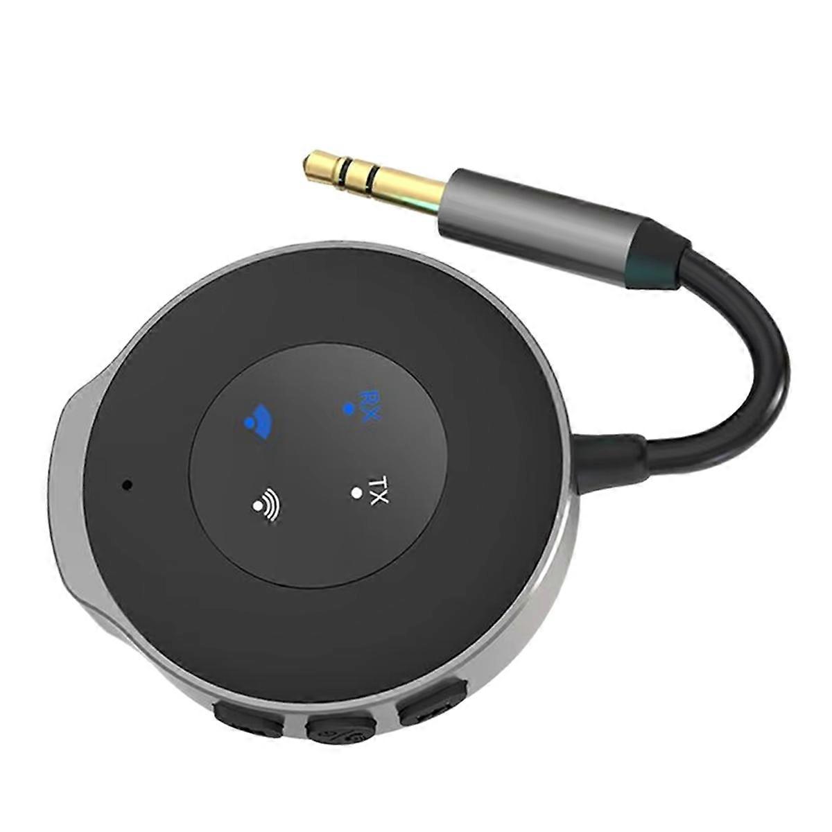 Car Wireless Fm Transmitter Wireless Audio Call 2 in 1 Built-in Microphone Audio Player Radio Adapter Bluetooth 5.3