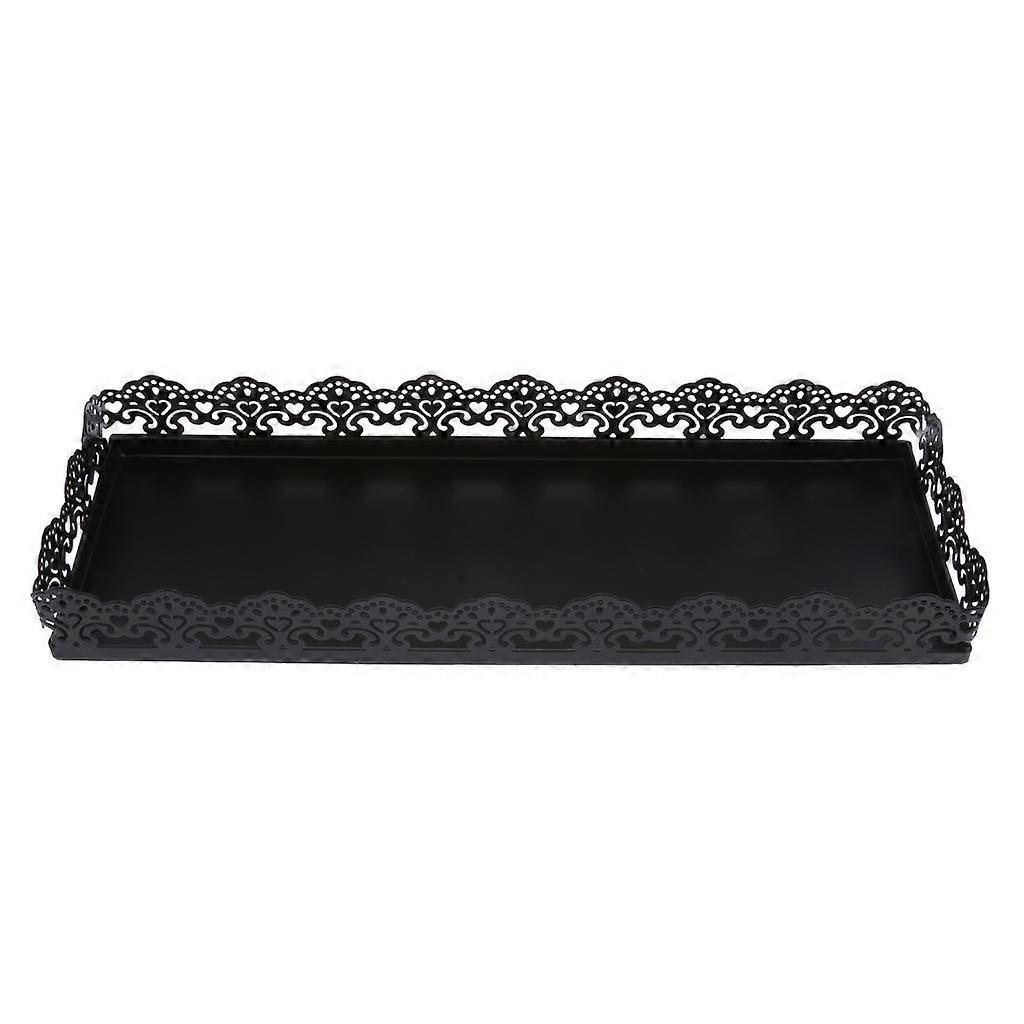 Rectangular Serving Plate Cupcake Cake Dish Tray Kitchen Platter