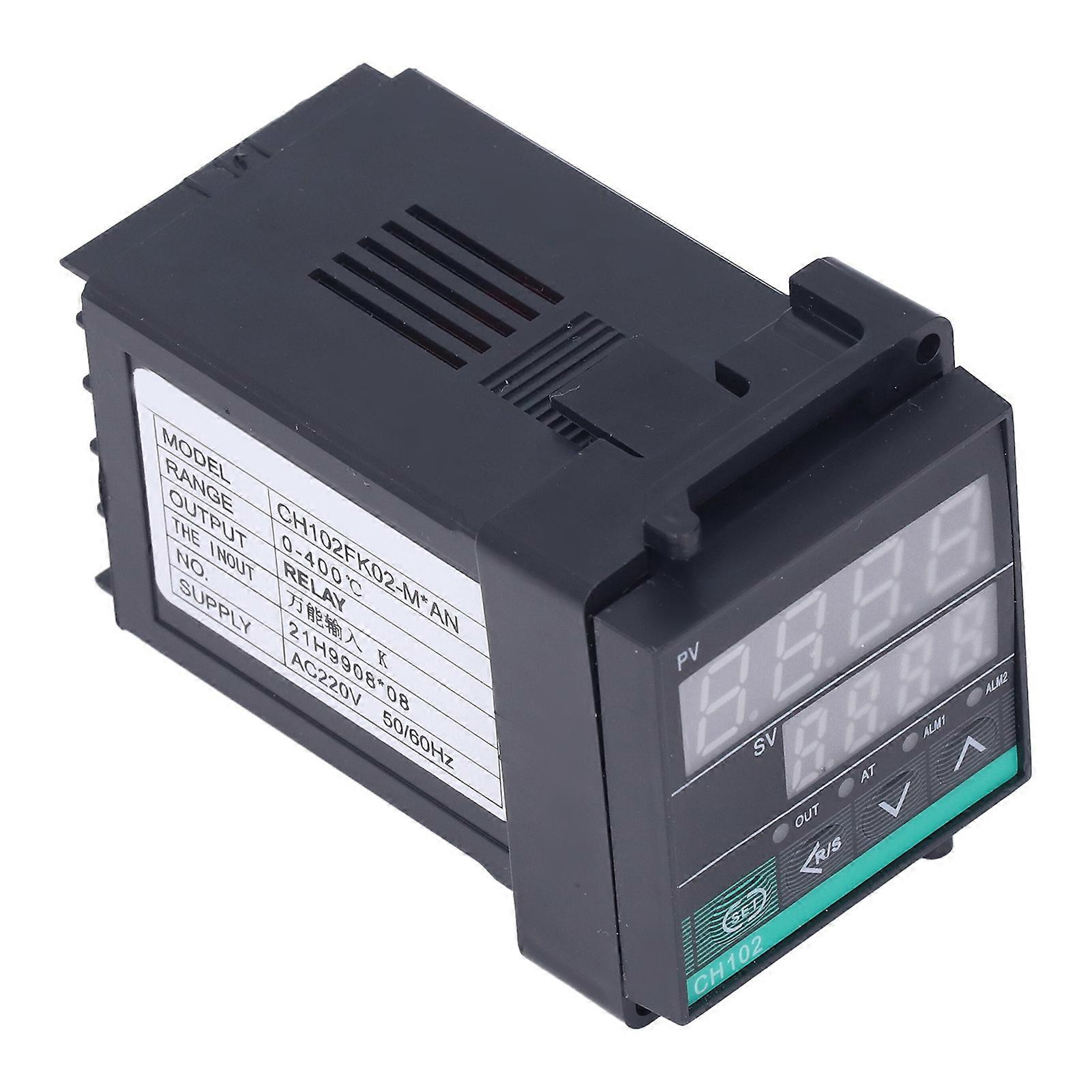 PID Temperature Controller CH102FK02-MxAN K Type 0-400℃ AC220V