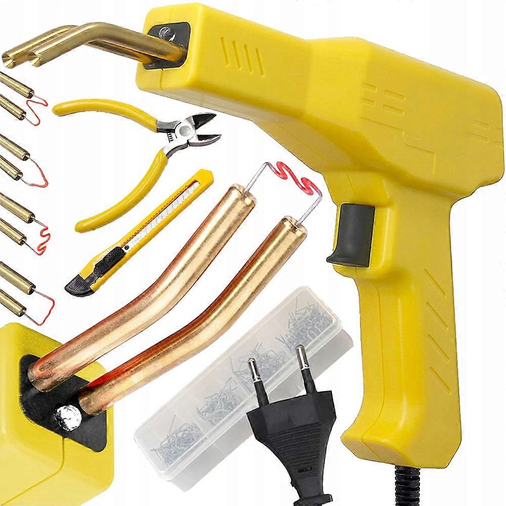 Welder Soldering Iron Stapler For Plastics Set + Staples