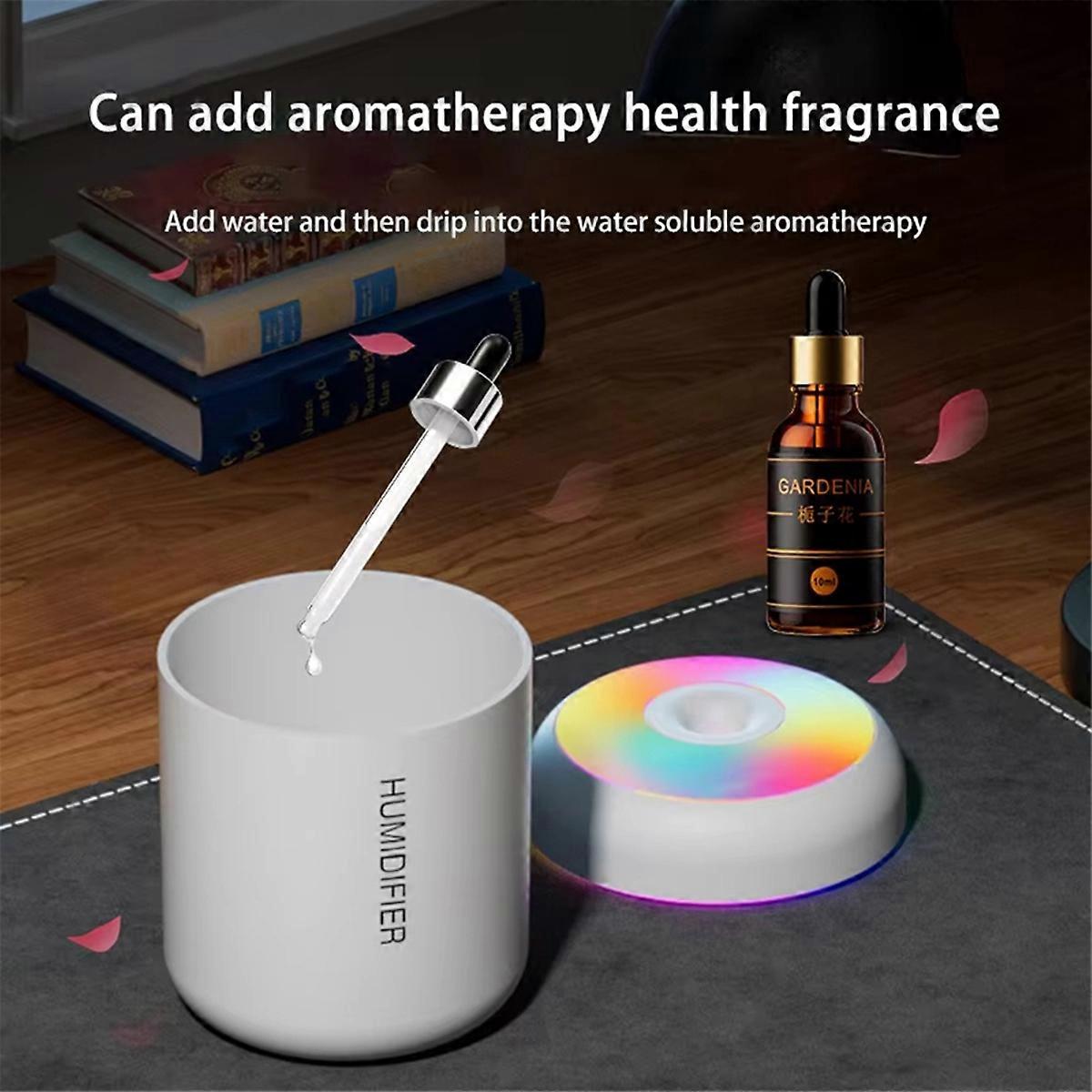 Mini billuftfukter USB fargerik atmosfære aromaterapimaskin