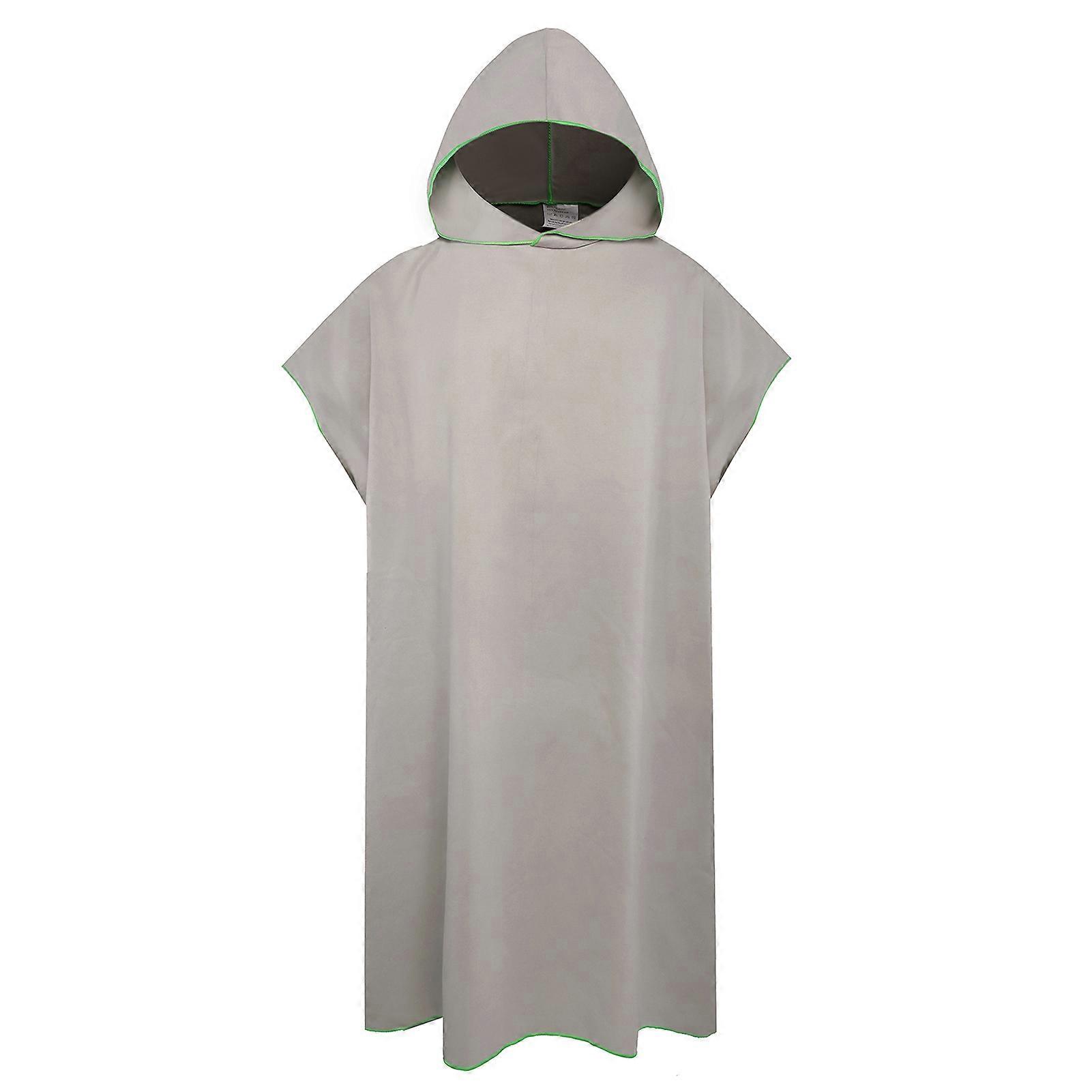 Surf Poncho Changing Towel with Hood Microfiber Beach Blanket Bath Towel Swim Towel Wetsuit Beach Poncho for Adults