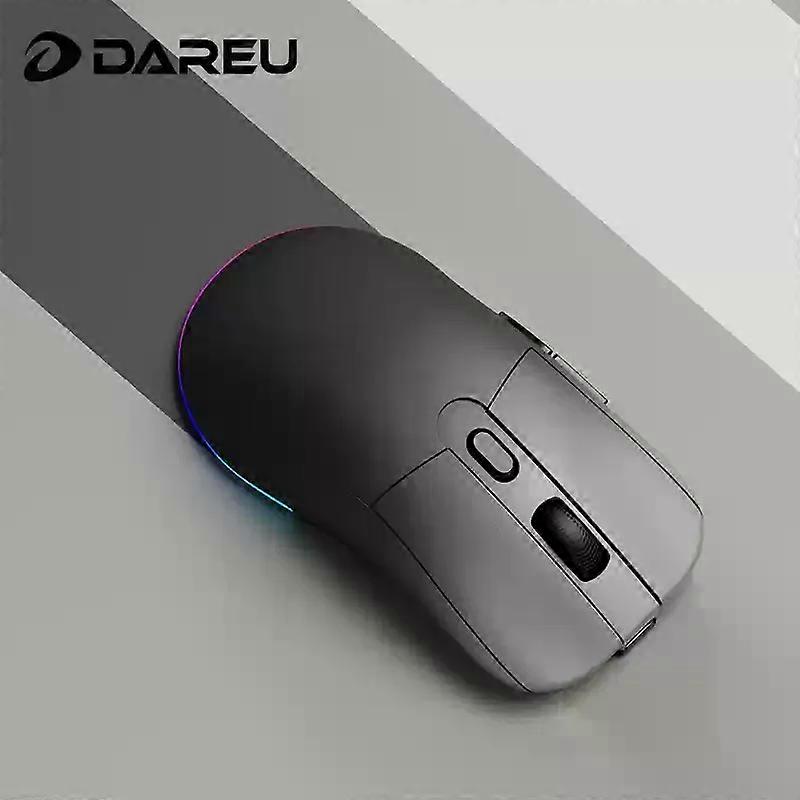 Dareu Em903 Dual-Mode Wireless Mouse Plug Play 6-Speed Dpi Adjustable Lightweight Design Long Battery Life Game Office Use