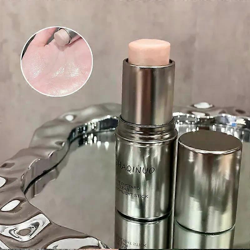 Shibingsheng Custard Clear Light Stick Moisturizing Gloss Creamy Muscle Korean Makeup Blush Stick
