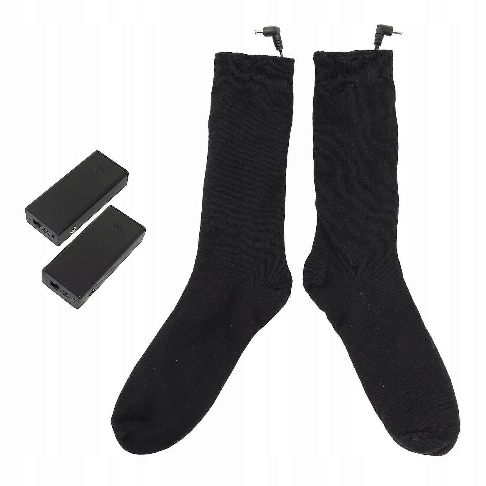 Electric Heated Socks Black