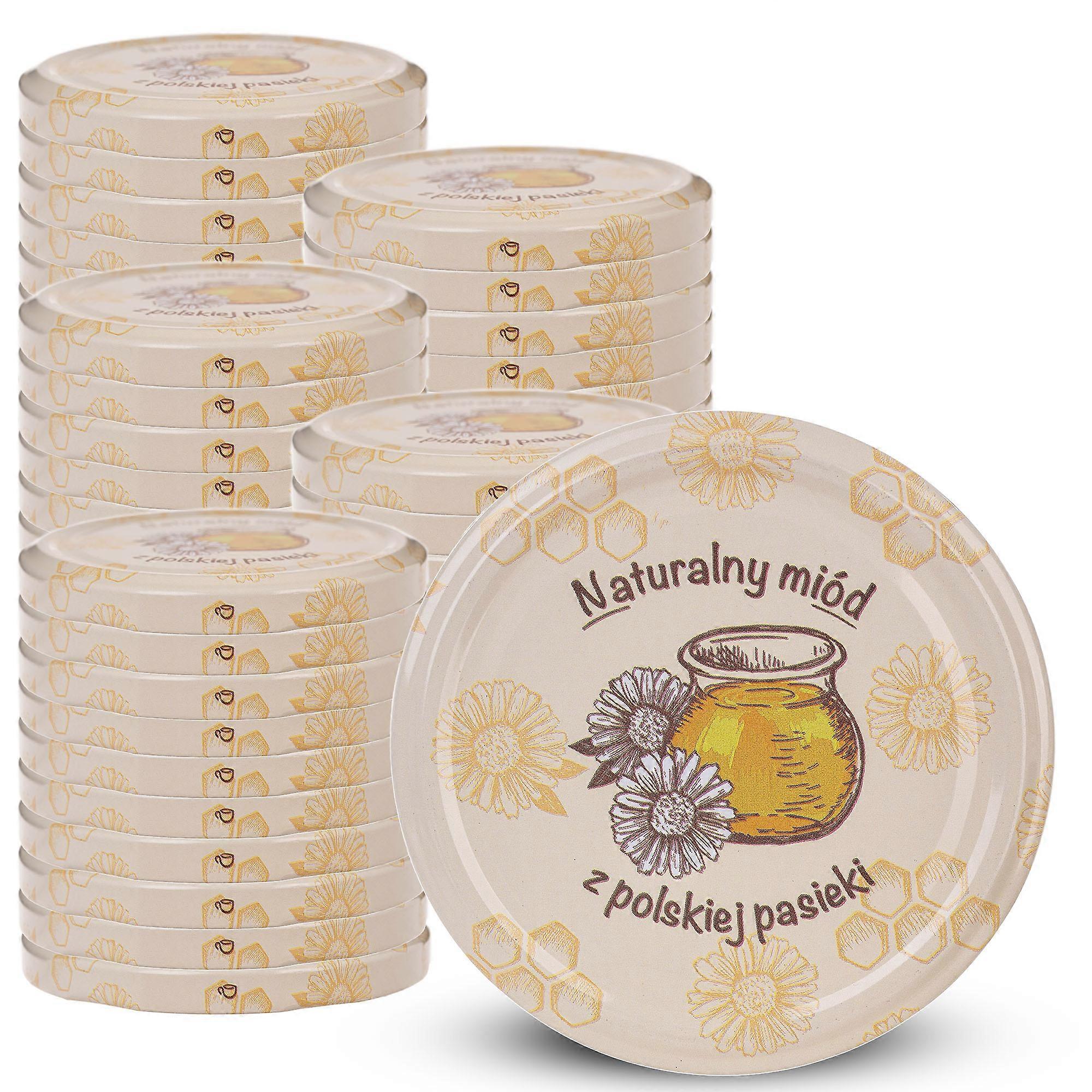 KADAX 50x Tapas de tarro fi 82 Tapas de tarros Tapas conservas